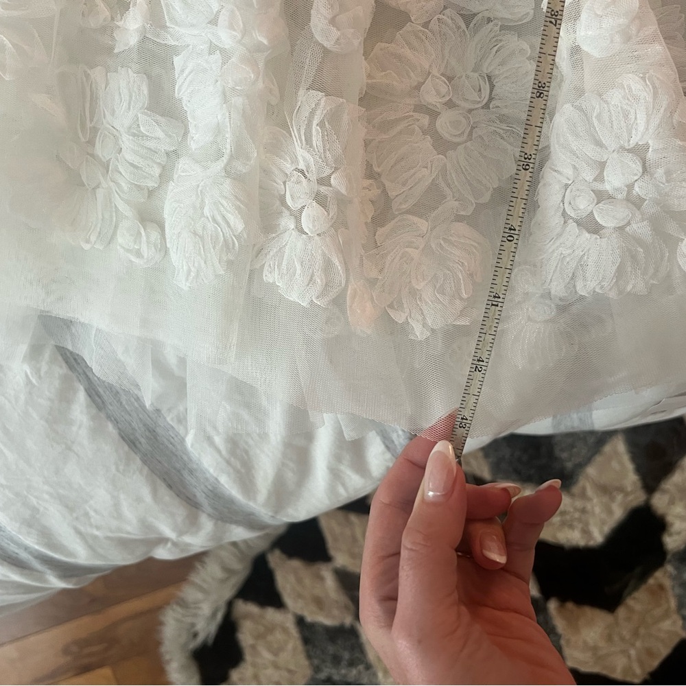 Self-Portrait Ivory Lace Maxi Dress - Picture 8 of 11